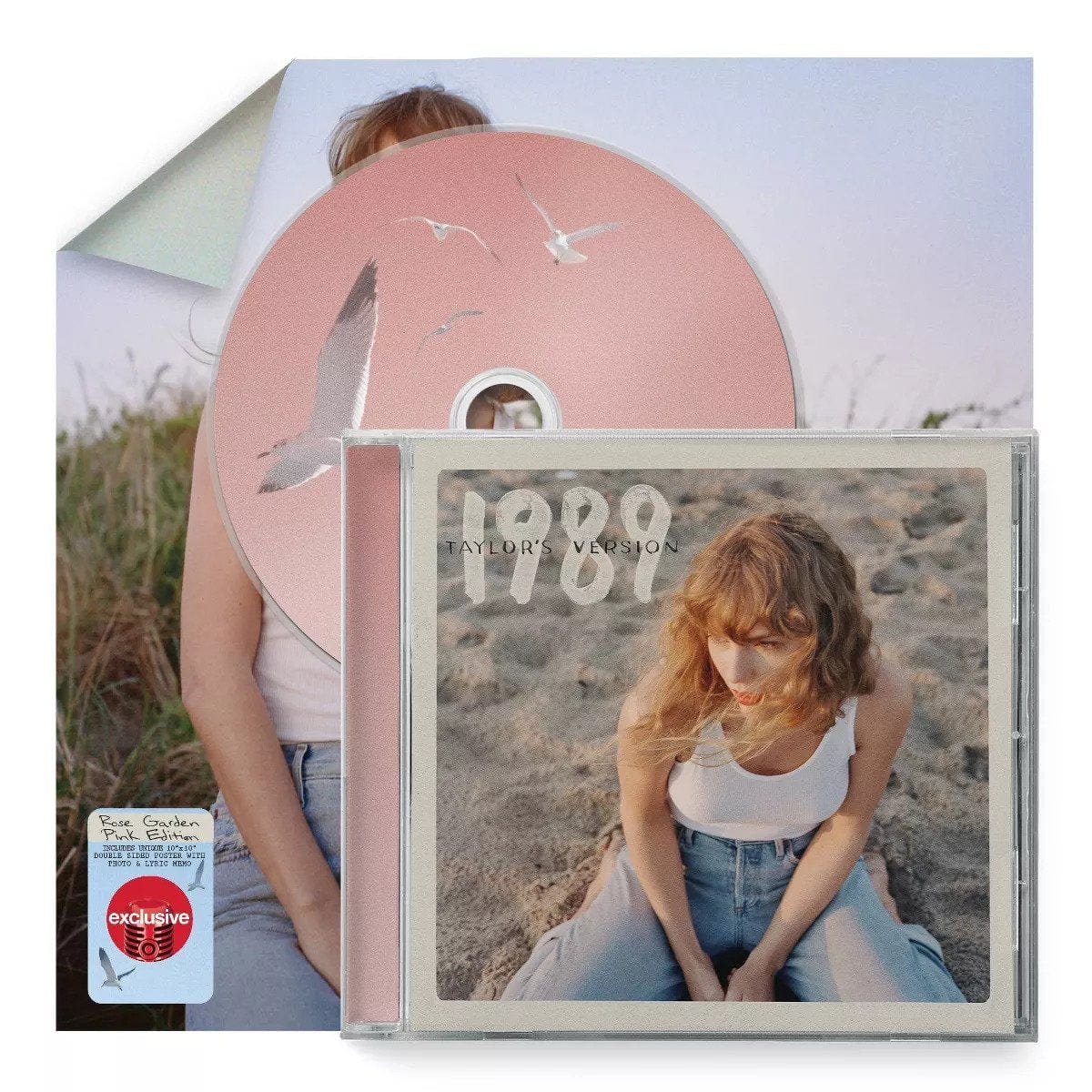 1989 (Taylor's Version)(Rose Garden Pink CD) - Taylor Swift [CD]