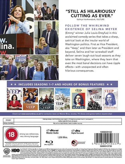 Veep: The Complete Series - Armando Iannucci [BLU-RAY]