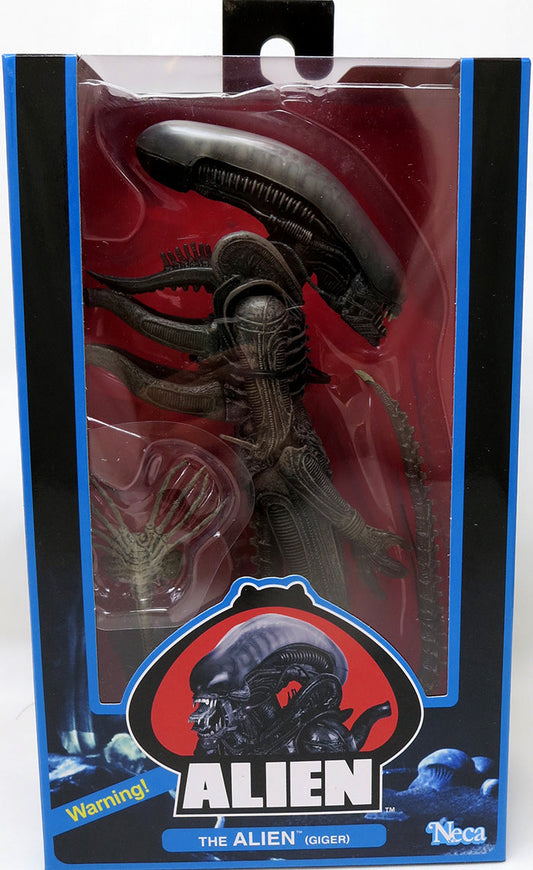 Alien 40th Anniversary 7 Inch Action Figure Series 4 - Giger's Alien (Shelf Wear Packaging)