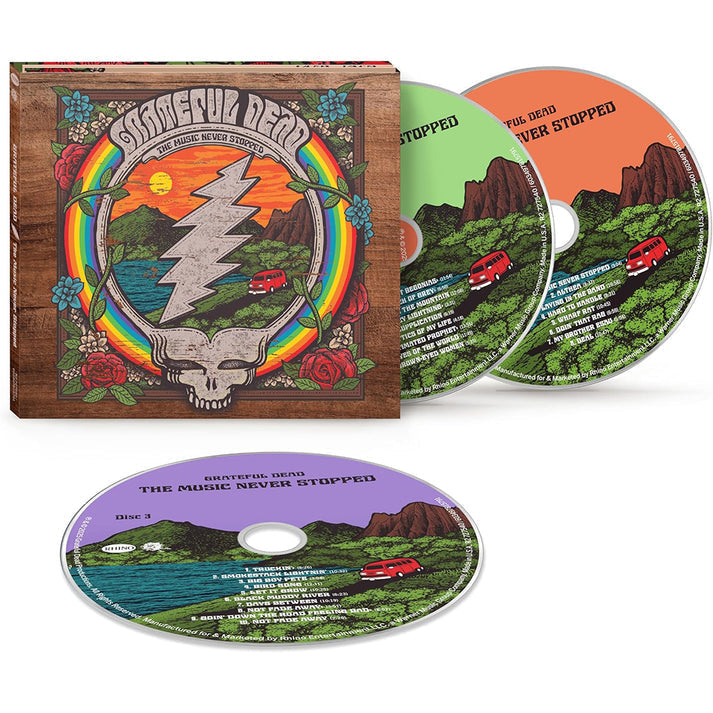 The Music Never Stopped - Grateful Dead [CD]