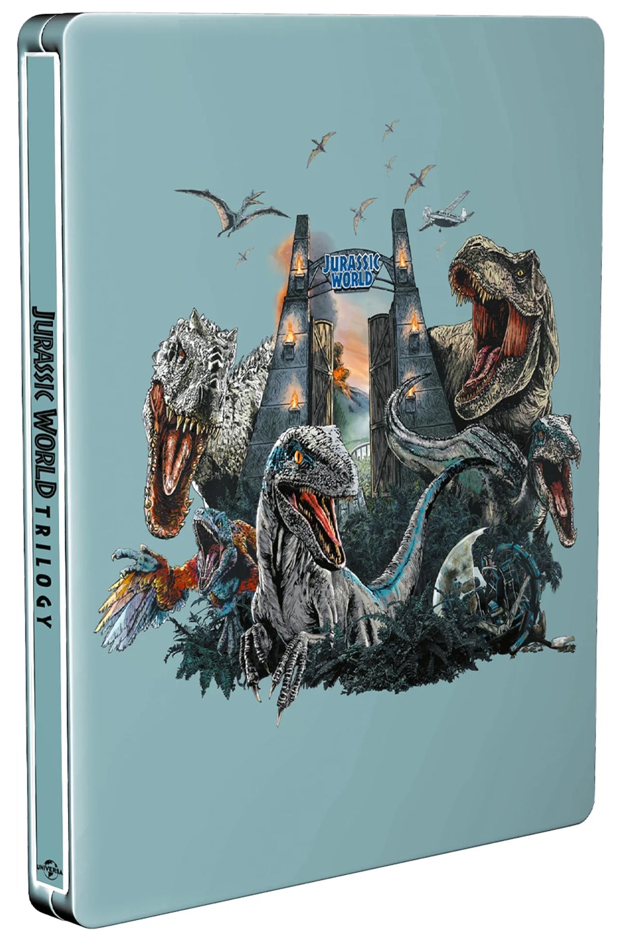 Jurassic World Trilogy (Steelbook) - Colin Trevorrow [4K UHD]