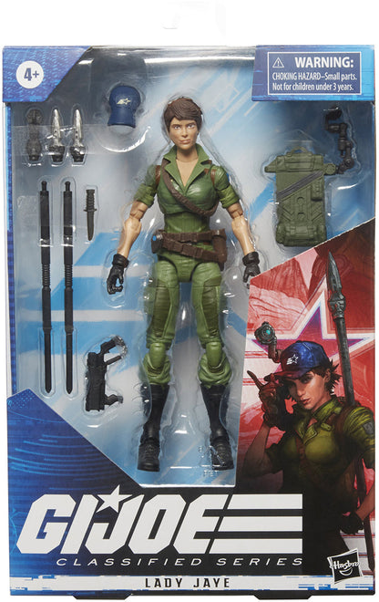 G.I. Joe 6 Inch Action Figure Classified Series 4 - Lady Jaye  #25