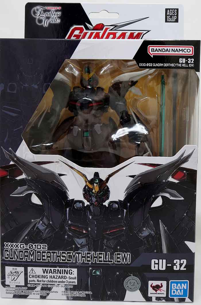 Gundam Universe Mobile Suit Gundam Wing Endless Waltz 6 Inch Action Figure - XXXG-01D2 Gundam Deathscythe Hell(EW) GU-32