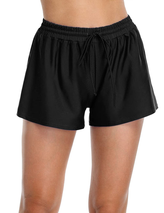 Women's Drawstring Boyleg Casual Shorts