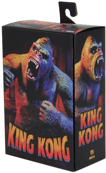 King Kong 8 Inch Action Figure Ultimate - King Kong Illustrated Version (Sub-Standard Packaging)