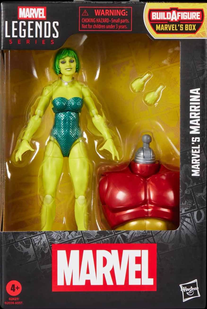 Marvel Legends 6 Inch Action Figure BAF Box - Marrina