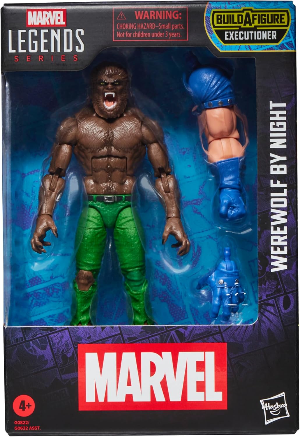 Marvel Legends 6 Inch Action Figure BAF Executioner - Werewolf by Night