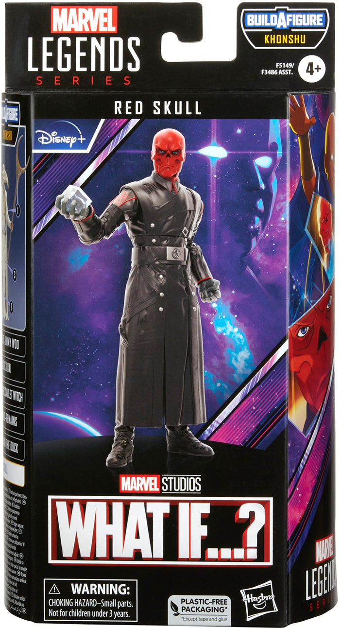 Marvel Legends Disney+ 6 Inch Action Figure BAF Khonshu - Red Skullr (Sub-Standard Packaging)