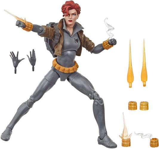 Marvel Legends 6 Inch Action Figure Exclusive - Grey Suit Black Widow
