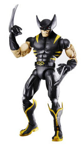 Marvel Legends 6 Inch Action Figures Red Hulk Series - Black Wolverine (Shelf Wear Packaging)