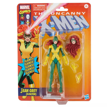 Marvel Legends Retro 6 Inch Action Figure Exclusive - Jean Grey (X-Factor) (Open Box Damaged Packaging)