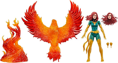 Marvel Legends X-Men 6" Figure Deluxe Exclusive - Jean Grey with Phoenix Force Display