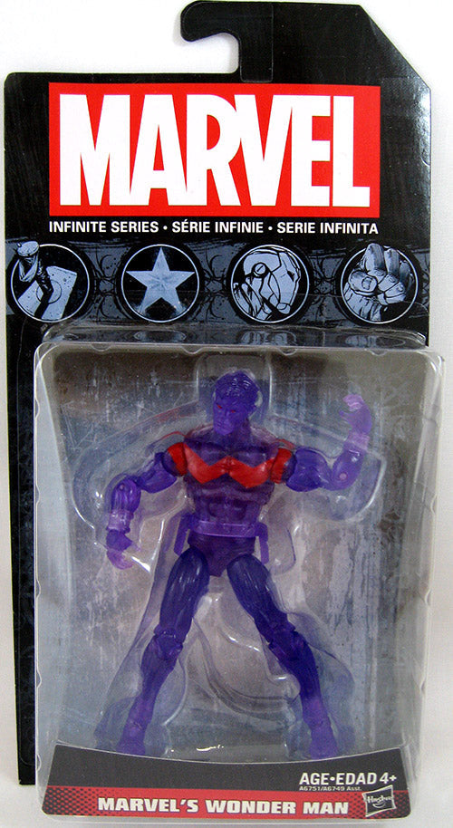 Marvel Universe Infinite 3.75 Inch Action Figure Series 4 - Ionic Wonder Man (Shelf Wear Packaging)