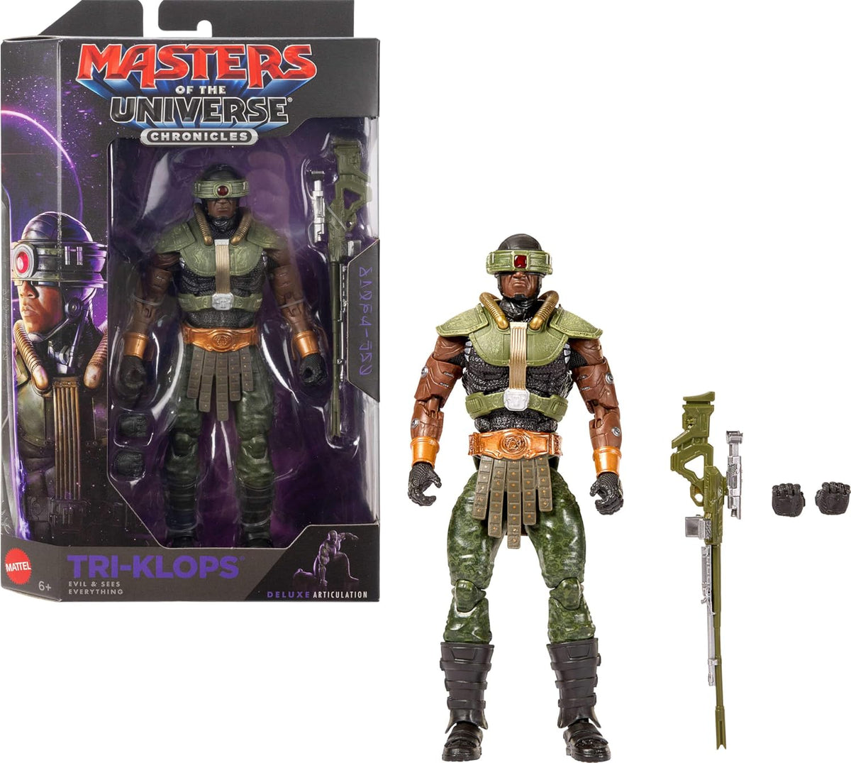Masters of the Universe Chronicles 6 Inch Action Figure - Tri-Klops Movie Version