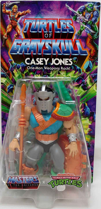 Masters Of The Universe Teenage Mutant Ninja Turtles Origins 6 Inch Action Figure Turtles Of Grayskull Wave 3 - Casey Jones