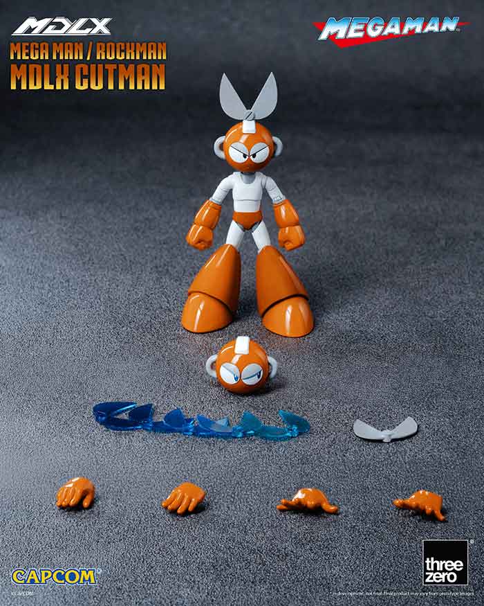 MegaMan X 5 Inch Action Figure MDLX - Cutman (Pre-Order Ships August 2026)