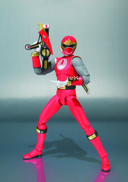 Mighty Morphin Power Rangers 6 Inch Action Figure S.H. Figuarts Series - Red Wind Ranger (Sub-Standard Packaging)