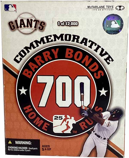 MLB Baseball SportsPicks 6 Inch Static Figure Commemorative - Barry Bonds 700 Home Runs (Shelf Wear Packaging)