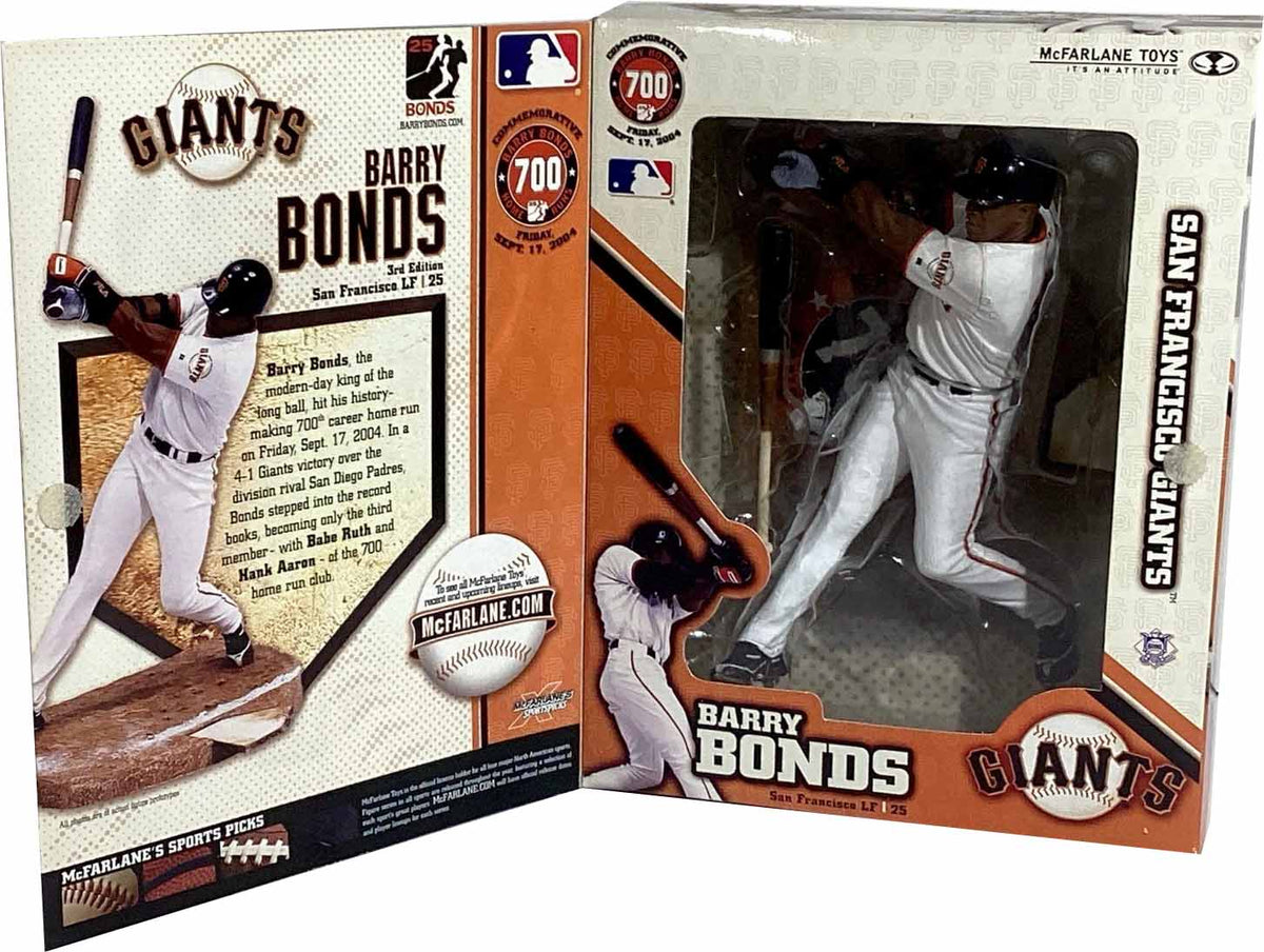 MLB Baseball SportsPicks 6 Inch Static Figure Commemorative - Barry Bonds 700 Home Runs (Shelf Wear Packaging)