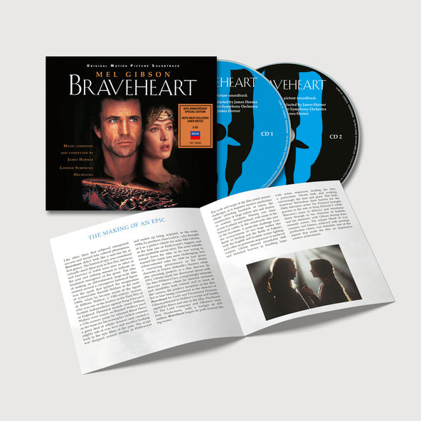 Braveheart (30th Anniversary Edition) - James Horner [CD]