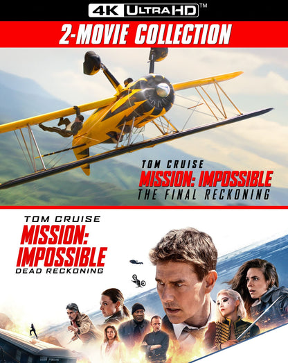 Mission: Impossible - Dead Reckoning & The Final Reckoning 2-Movie Collection [4K UHD]