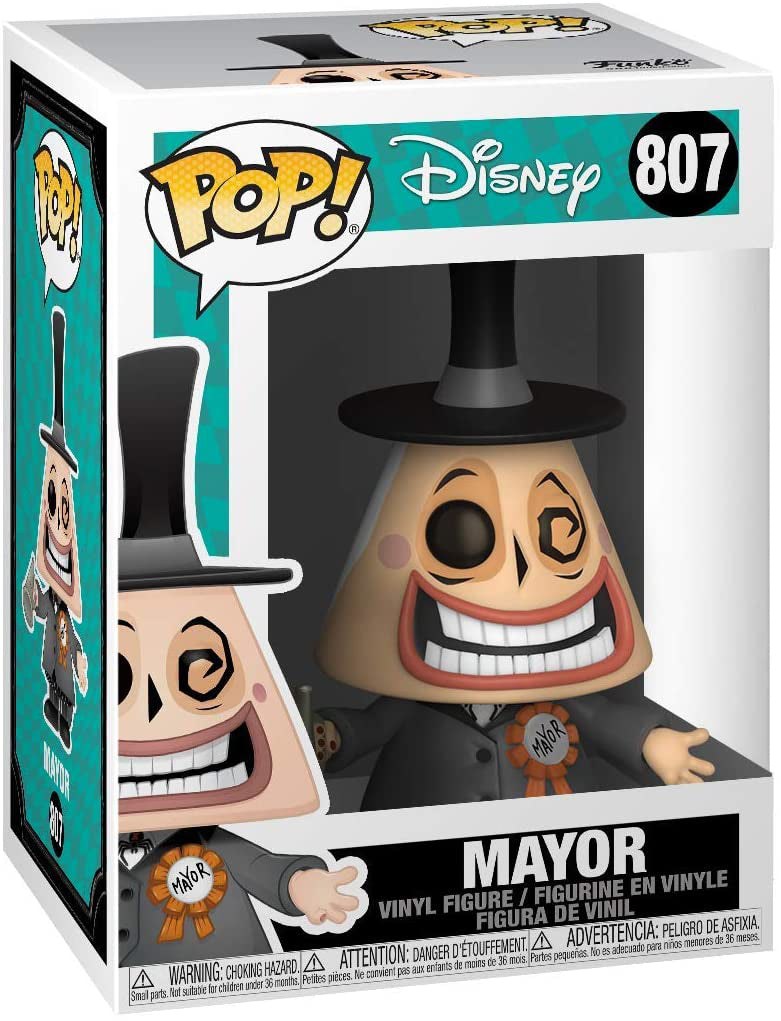 Pop Disney Nightmare Before Christmas 3.75 Inch Action Figure   - Mayor #807