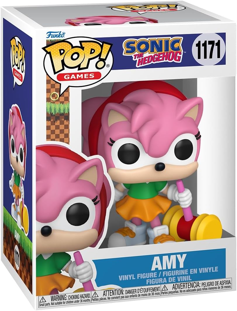 Pop Games Sonic The Hedgehog 3.75 Inch Action Figure - Amy #1171