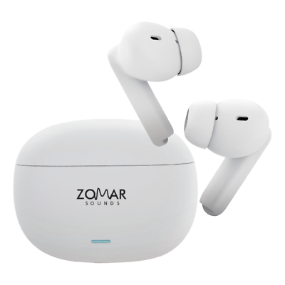 Zomar Sounds White ANC Earphones (Lono) [Accessories]