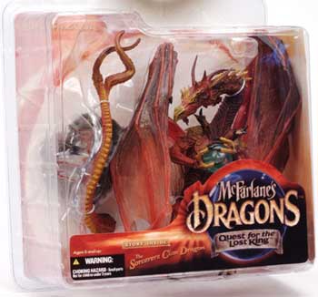 SORCERERS CLAN DRAGON McFarlane's Dragons Series 1: Quest For The Lost King