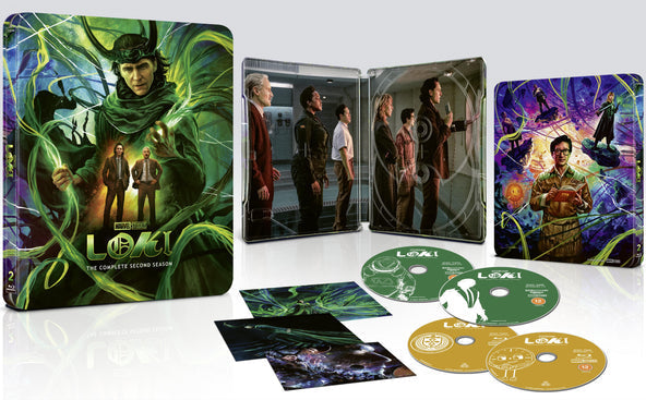 Loki: The Complete Second Season (Steelbook) - Tom Hiddleston [4K UHD]