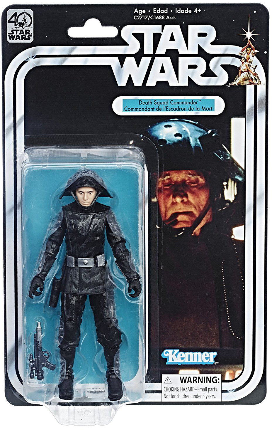 Star Wars 40th Anniversary 6 Inch Action Figure Wave 2 - Death Squad Commander (Open Sub-Standard Packaging)
