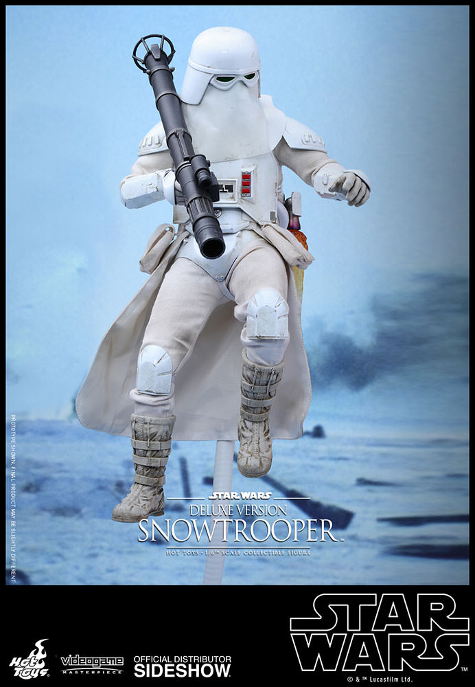 Star Wars Battlefront Videogame 12 Inch Action Figure Masterpiece 1/6 Scale Series - Snowtrooper Deluxe Version Hot Toys 902893