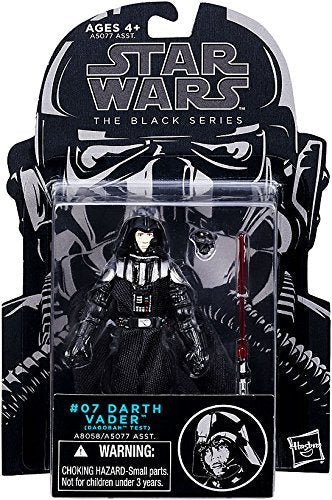 Star Wars Black 3.75 Inch Action Figure (2015 Wave 1) - Darth Vader Dagobah Test #07 (Episode V) (Sub-Standard Packaging)