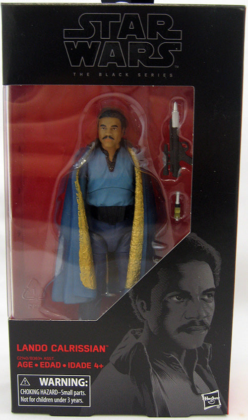 Star Wars The Black Series 6 Inch Action Figure (2017 Wave 2) - Lando Calrissian #39 (Shelf Wear Pakaging)