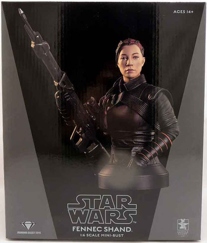 Star Wars Collectible The Mandalorian 7 Inch Bust Statue - Fennec Shand