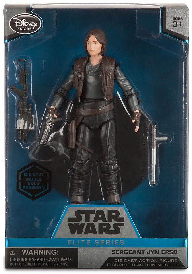 Star Wars Die Cast Elite 6 Inch Action Figure Star Wars Rogue One - Jyn Erso (Shelf Wear Packaging)