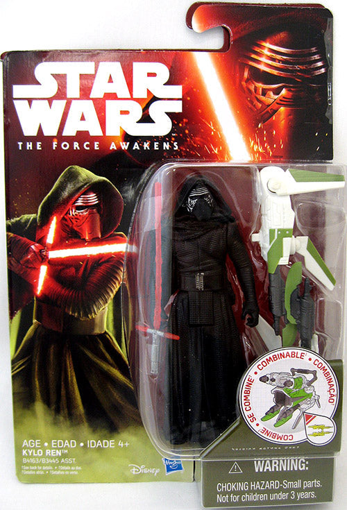 Star Wars The Force Awakens 3.75 Inch Action Figure Jungle And Space Wave 2 - Kylo Ren (Winged Pikes)