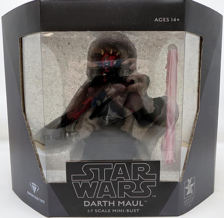 Star Wars Rebels 6 Inch Bust Statue 1/7 Scale - Darth Maul (Sub-Standard Packaging)