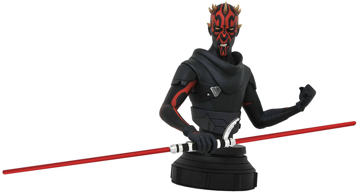 Star Wars Rebels 6 Inch Bust Statue 1/7 Scale - Darth Maul (Sub-Standard Packaging)