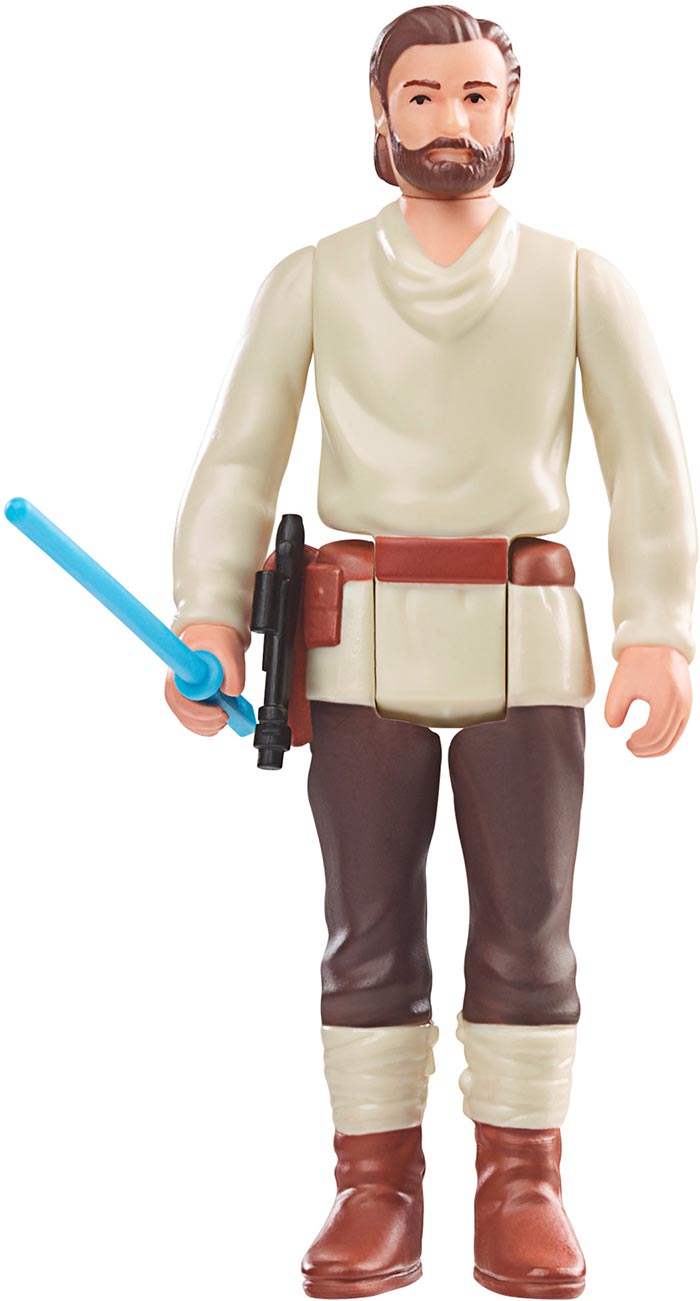 Star Wars Retro Collection 3.75 Inch Action Figure Wave 3 - Obi-Wan Kenobi (Wandering Jedi) (Sub-Standard Packaging)