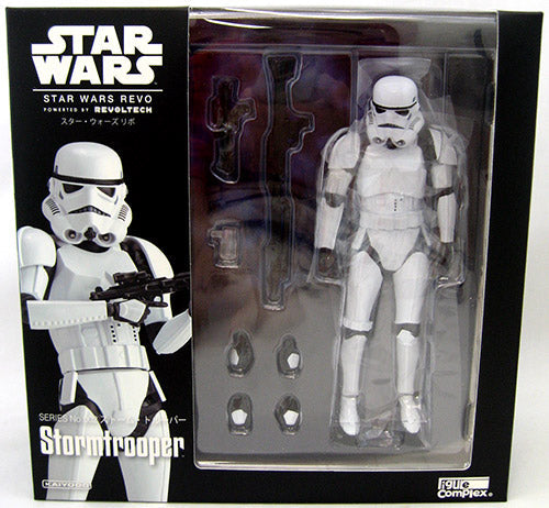 Star Wars Revo 7 Inch Action Figure Revoltech Series - Stormtrooper No. 002