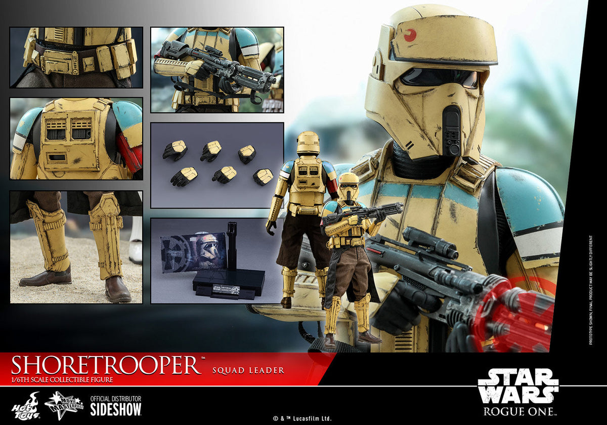 Star Wars Rogue One 12 Inch Action Figure 1/6 Scale - Shoretrooper Squad Leader Hot Toys 907516