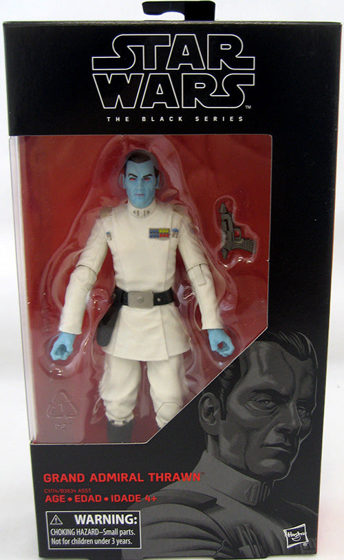 Star Wars The Black Series 6 Inch Action Figure (2017 Wave 3) - Grand Admiral Thrawn #47
