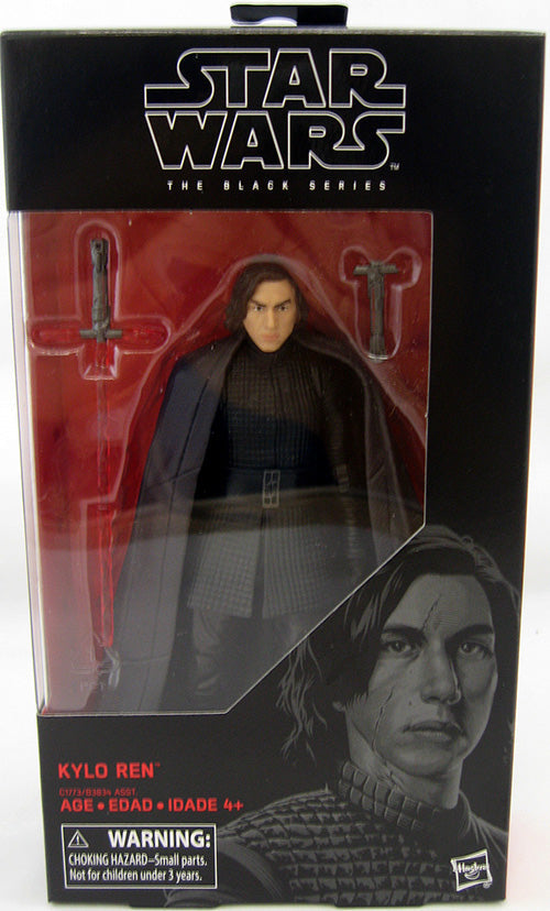 Star Wars The Black Series 6 Inch Action Figure (2017 Wave 3) - Kylo Ren #45 (Sub-Standard Packaging)