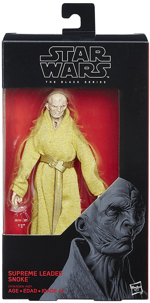 Star Wars The Black Series 6 Inch Action Figure (2017 Wave 5) - Supreme Leader Snoke #54 (Sub-Standard Packaging)