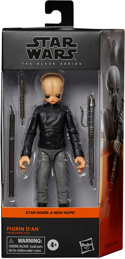 Star Wars The Black Series 6 Inch Action Figure Box Art (2022 Wave 2) - Figrin D'An (Sub-Standard Packaging)
