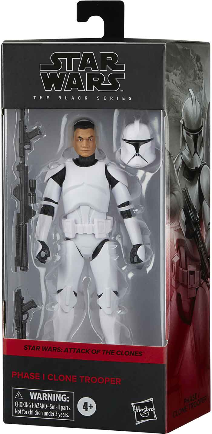 Star Wars The Black Series 6 Inch Action Figure (2024 Wave 2B) - Phase I Clone Trooper (Sub-Standard Packaging)