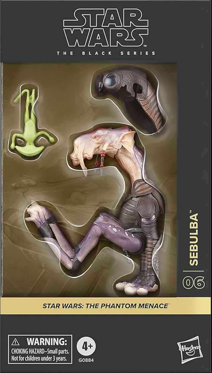 Star Wars The Black Series 6 Inch Action Figure (2025 Wave 2B) - Sebulba #06