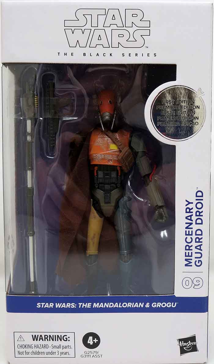 Star Wars The Black Series 6 Inch Action Figure (2026 Wave 2B) White Box  - Mercenary Guard Droid #09