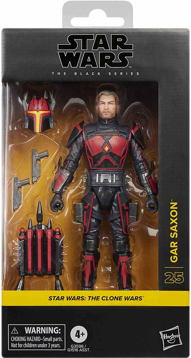 Star Wars The Black Series 6 Inch Action Figure (2026 Wave 3A) - Gar Saxon #25 (Pre-Order Ships Nov. 2026)